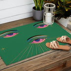 Three Eyes  Outdoor Rug Gallery Image 2