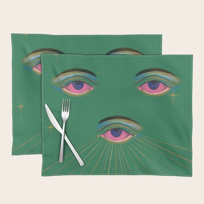 Three Eyes  Placemat Gallery Image 1