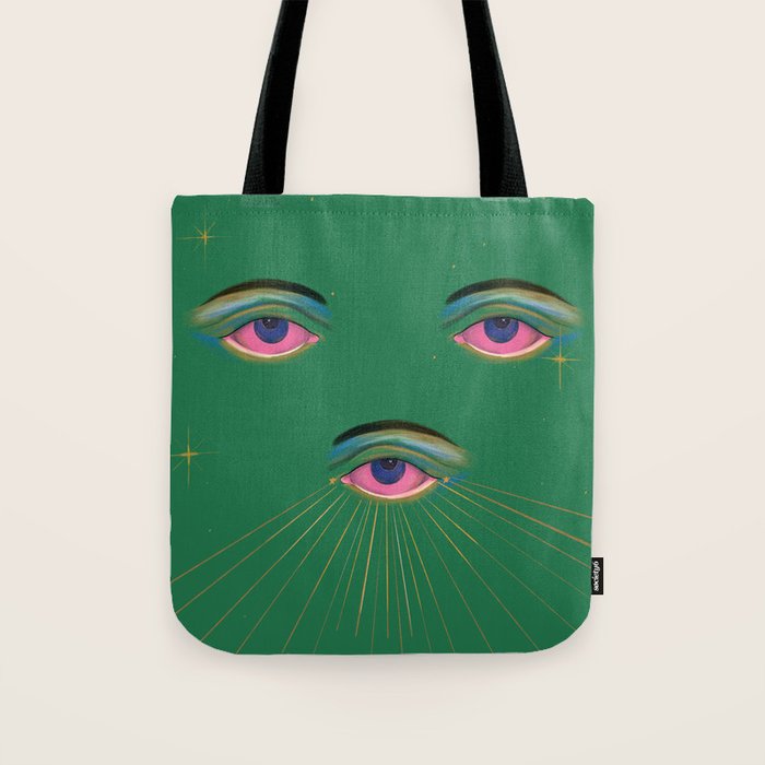 Three Eyes  Tote Bag Gallery Image 1