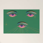 Three Eyes  Welcome Mat Gallery Image 1