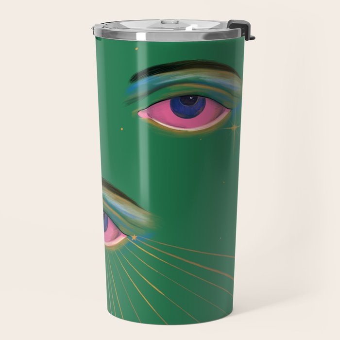 Three Eyes  Travel Mug Gallery Image 2