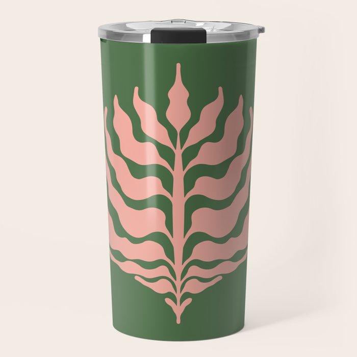 Cosmos: Matisse Leaf | Color Series I Travel Mug Gallery Image 1