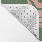 Cosmos: Matisse Leaf | Color Series I Bath Mat Gallery Image 2