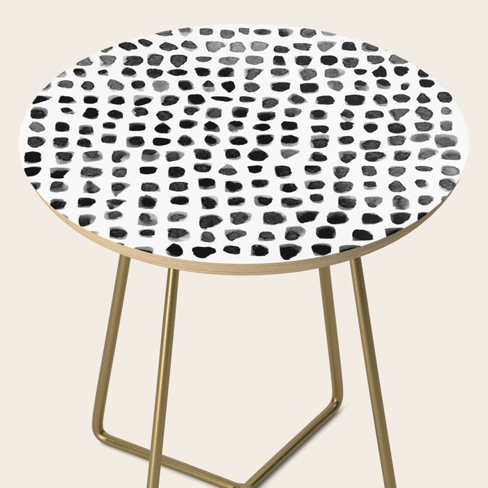 Dots (Black) Side Table Gallery Image 2