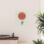 Cat Landscape 138: Hot Sun Balloon Poster Gallery Image 2
