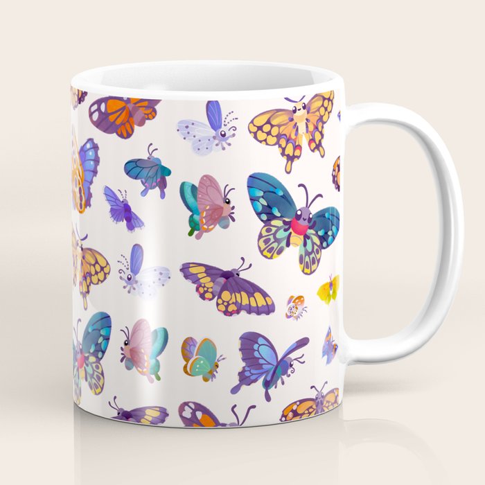 Butterflies Day - bright Coffee Mug Gallery Image 1