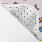 Butterflies Day - bright Bath Mat Gallery Image 2