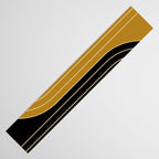 Two Tone Line Curvature IX Table Runner Gallery Image 3