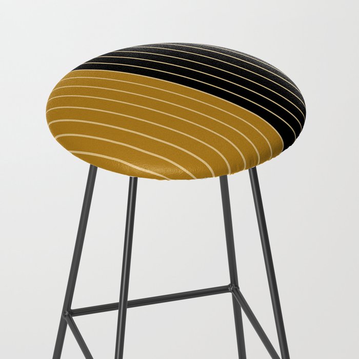 Two Tone Line Curvature IX Stool Gallery Image 2