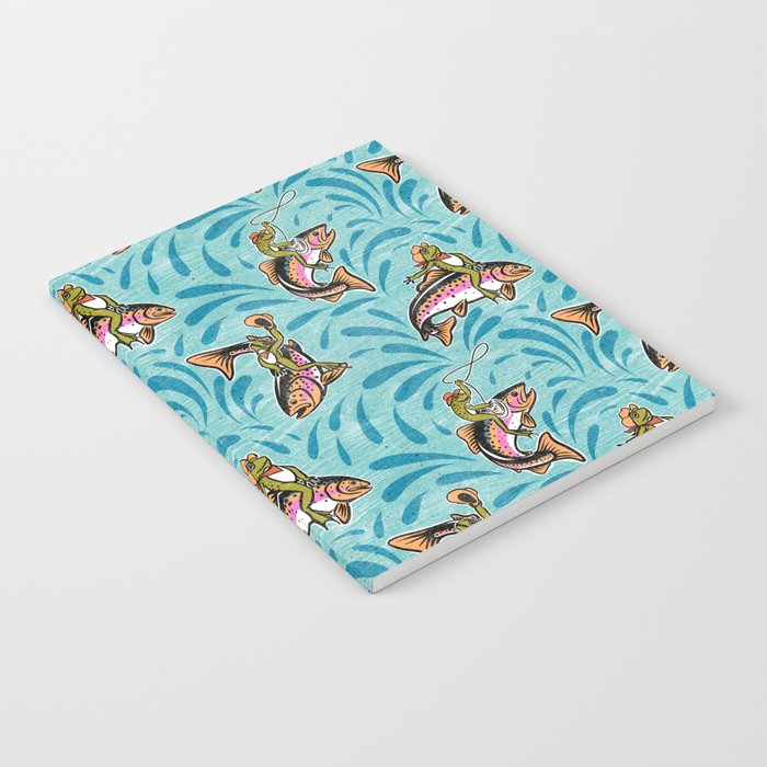 Rodeo Frogs - Aqua Notebook Gallery Image 2