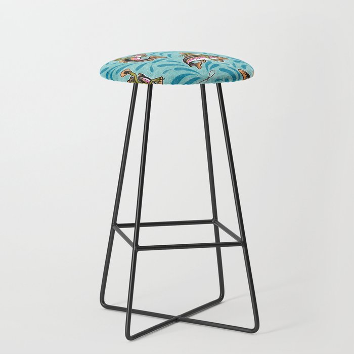 Rodeo Frogs - Aqua Stool Gallery Image 1