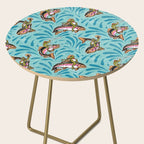 Rodeo Frogs - Aqua Side Table Gallery Image 2