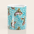 Rodeo Frogs - Aqua Coffee Mug Gallery Image 4