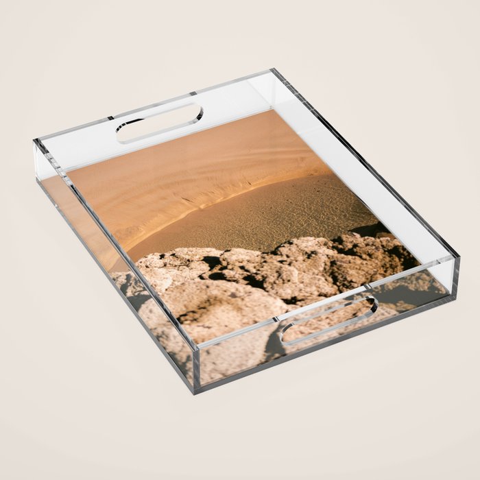 Shades of the Algarve | Beach travel photography Portugal Acrylic Tray Gallery Image 1