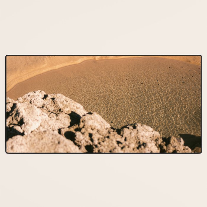 Shades of the Algarve | Beach travel photography Portugal Desk Mat Gallery Image 3