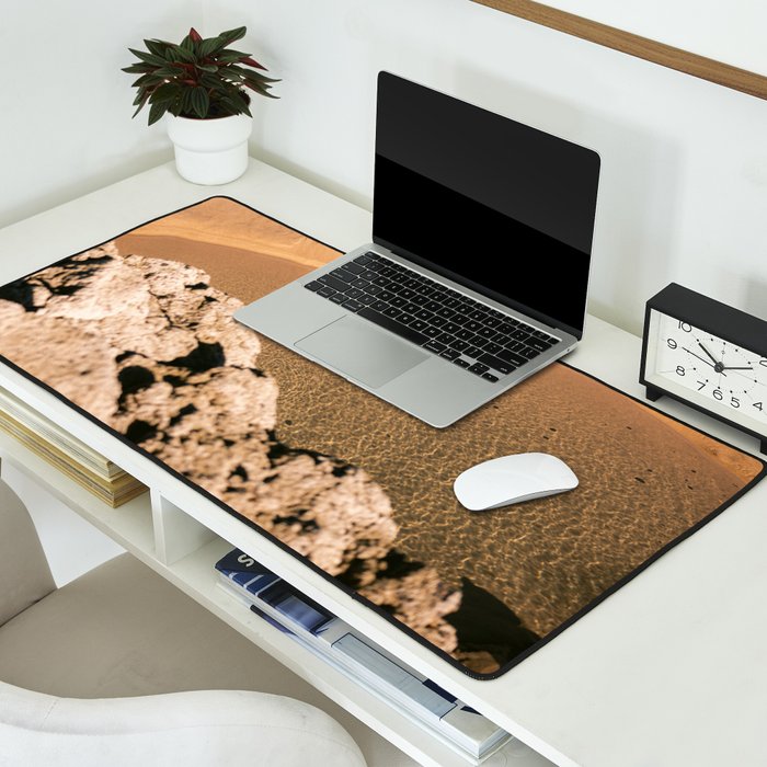 Shades of the Algarve | Beach travel photography Portugal Desk Mat Gallery Image 2