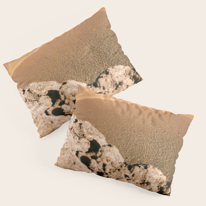 Shades of the Algarve | Beach travel photography Portugal Pillow Sham Gallery Image 3