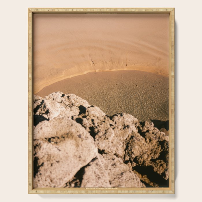 Shades of the Algarve | Beach travel photography Portugal Serving Tray Gallery Image 1