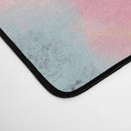 Pink reflection-abstract- pink, blue ,orange Desk Mat Gallery Image 4