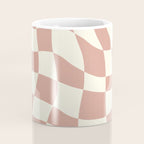 Checkers coral summer beach Coffee Mug Gallery Image 4