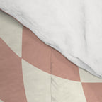 Checkers coral summer beach Comforter Gallery Image 4