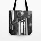 Union Station Los Angeles Photography x Art Deco Architecture Tote Bag Gallery Image 1