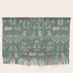 Swedish Folk Cats Wall Hanging Gallery Image 1