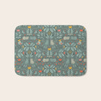 Swedish Folk Cats Bath Mat Gallery Image 1