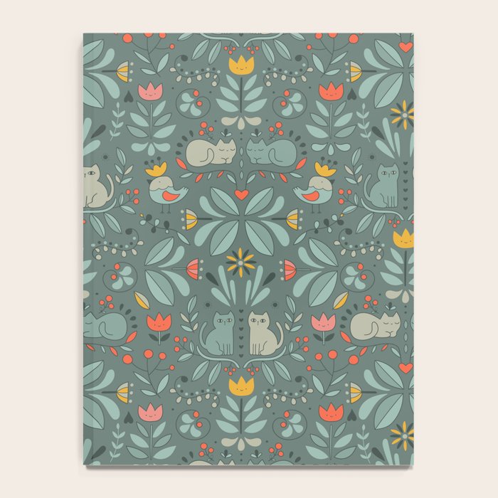 Swedish Folk Cats Notebook Gallery Image 4