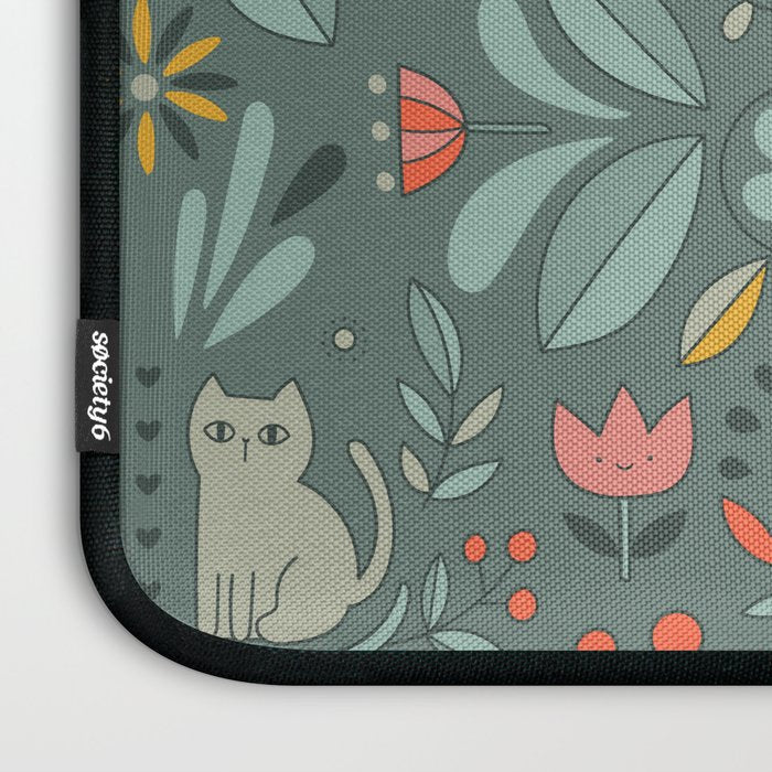 Swedish Folk Cats Laptop Sleeve Gallery Image 3