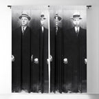 The Syndicate - 'Lucky' Luciano & New York gangsters Ed Diamond, Jack Diamond, & Fatty Walsh black and white photography / photographs Window Curtain Gallery Image 5