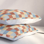 Bold Retro Checks Pattern - Small XX Pillow Sham Gallery Image 3