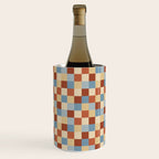 Bold Retro Checks Pattern - Small XX Wine Chiller Gallery Image 3