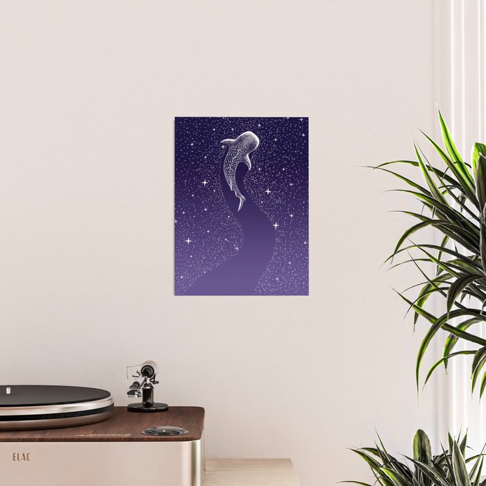 Star Eater - space from Dark Blue to Purple Poster Gallery Image 2