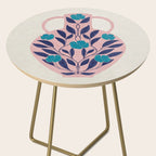 Vase with blue roses collection Side Table Gallery Image 2