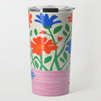 Flower Market 01: London Travel Mug Gallery Image 1