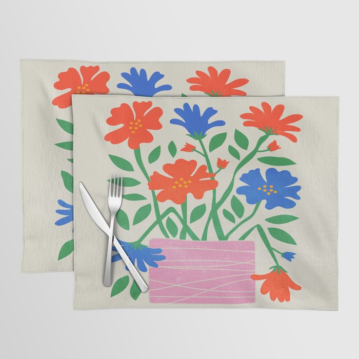 Flower Market 01: London Placemat Gallery Image 1
