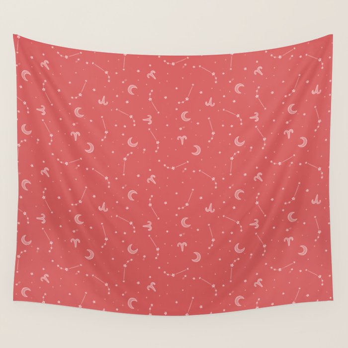 Aries Constellation Wall Tapestry Gallery Image 1