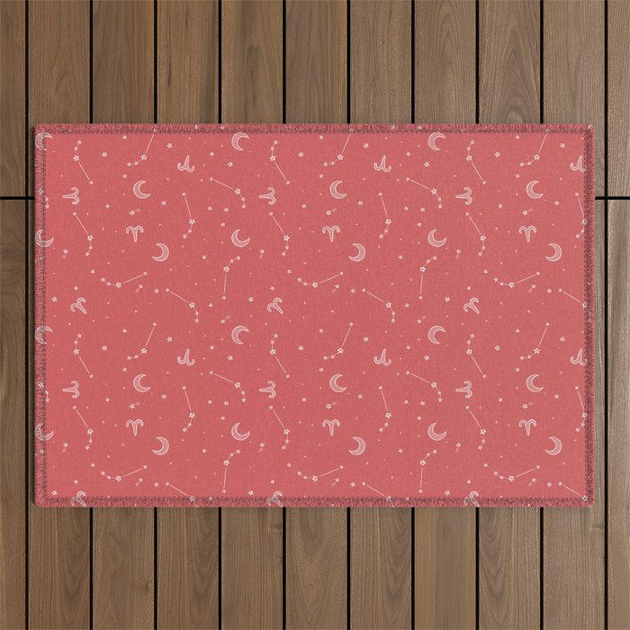 Aries Constellation Outdoor Rug Gallery Image 1