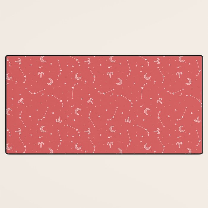 Aries Constellation Desk Mat Gallery Image 3