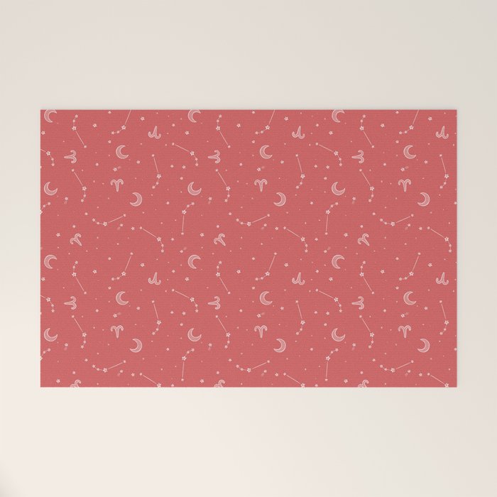 Aries Constellation Welcome Mat Gallery Image 1
