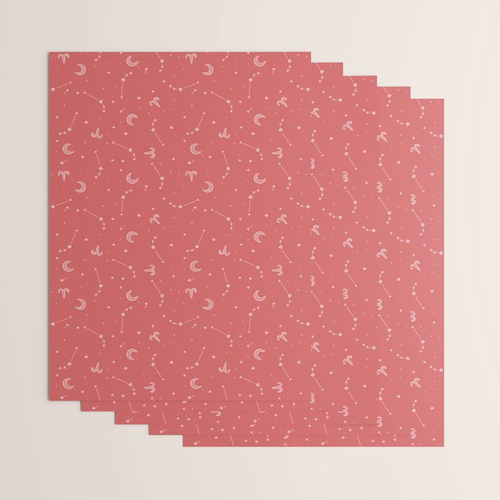 Aries Constellation Wrapping Paper Gallery Image 3