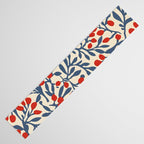 Winter Berries and Blue Table Runner Gallery Image 3