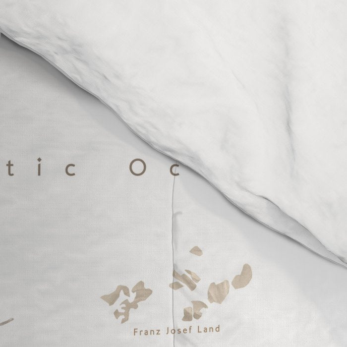 Life is a jouney best travelled together, world map, "Abey" Comforter Gallery Image 4
