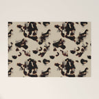 Chic Tortoise Shell on Ivory Welcome Mat Gallery Image 1