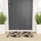 Chic Tortoise Shell on Ivory Welcome Mat Gallery Image 3