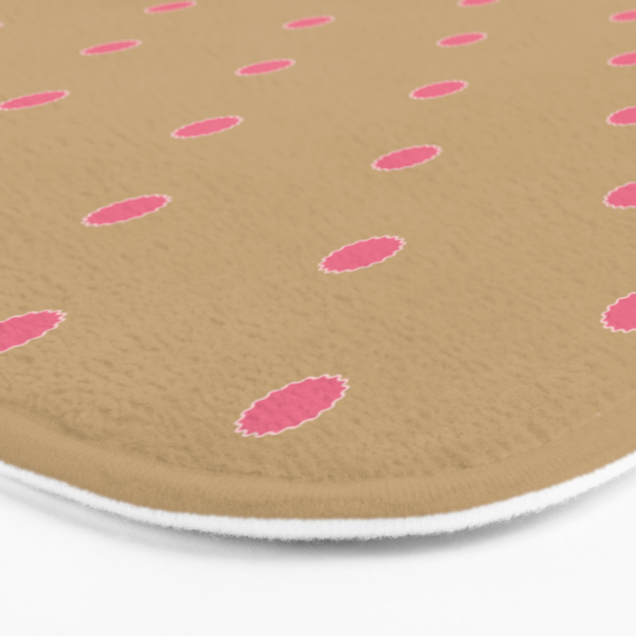 Rickrack Bloom - Folk Motif Bath Mat Gallery Image 3