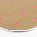 Rickrack Bloom - Folk Motif Bath Mat Gallery Image 3