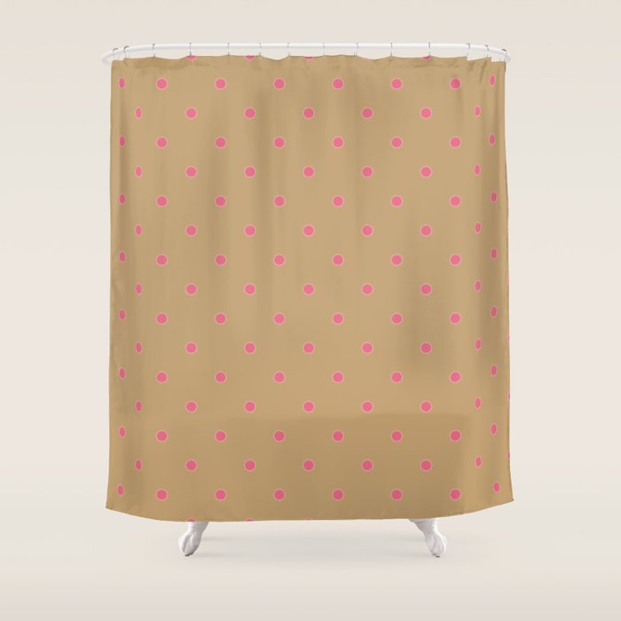 Rickrack Bloom - Folk Motif Shower Curtain Gallery Image 1