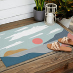 Cat Landscape 23 Outdoor Rug Gallery Image 2